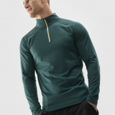 Lenjerie termoactivă scămoșată (bluză) pentru bărbați - verde