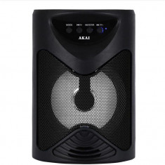 Boxa portabila activa, AKAI ABTS-704, Bluetooth 4.2, Radio FM