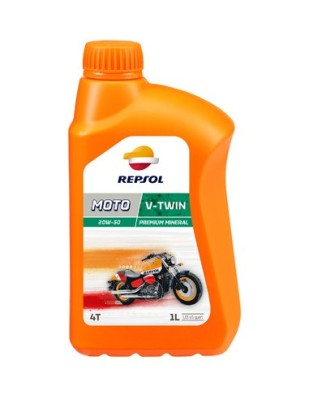 Ulei moto REPSOL MOTO V-TWIN 4T 20W-50- 1L foto