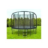 Cumpara ieftin Trambulina de gradina din PVC si structura metalica 244cm
