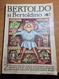 Carte pentru copii - bertoldo si bertoldino - din anul 1984 - format mare