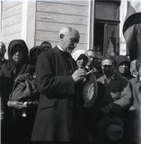 HST 299S Negativ pe celuloid vicar foraneu Făgăraș Iacob Popa la Dej anii 1930