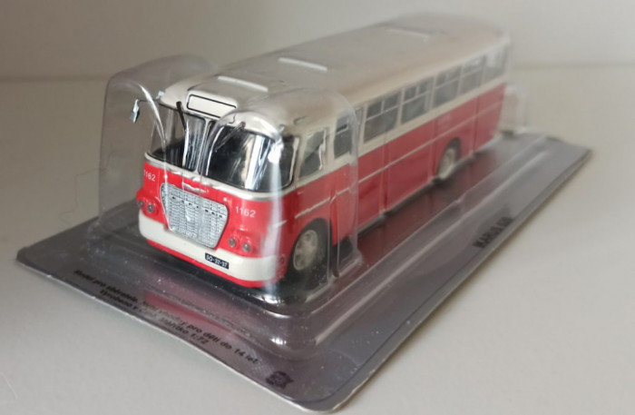 Macheta Ikarus 620 1958 - DeAgostini Autobuze de Legenda 1/72