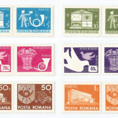 Romania, LP IV.30/1974, Porto duble - simboluri postale, MNH