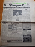 Ziarul timpul 25 aprilie 1998-sorin frunza verde