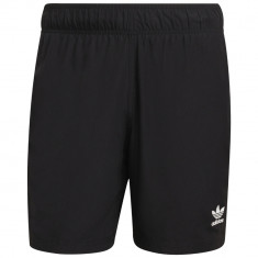 Pantaloni scurti adidas Adicolor Essentials Trefoil Swim Shorts H35499 negru foto