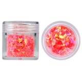 Fulgi de sclipici portocaliu neon 10g, INGINAILS