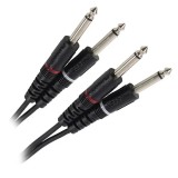 Cablu audio Professional 2 x Jack 6.35 tata mono - 2x Jack 6.35 tata mono 6m PLUGGER PLU CABB JMMJMM 6M00 EAS