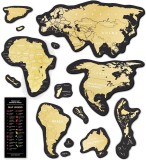 Harta magnetica - Travel Map - Magnetic World |