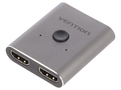 Switch Bidirecțional HDMI 2.0 Gri foto