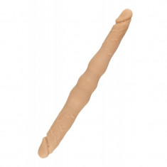 Dildo Dublu Twins L Silicon Natural 40 cm