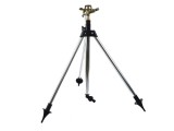 Aspersor Metalic Impuls Geko G73056, Trepied Reglabil 57-90cm, Unghi 30-360&deg;, Gradina, Irigare