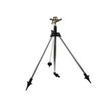 Aspersor metalic cu impuls si trepied reglabil 57-90 mm, 30-360&deg;, Geko G73056