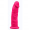 6 inch Realistic Silicone Dual Density Dildo with Suction Cup Pink