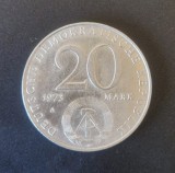 Germania Democrata GDR 20 Mark 1973 km # 47