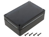 Carcasă universală MASZCZYK ABS neagră 80x120x41mm