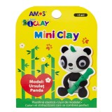 Plastilina iClay MiniClay model ursulet panda,30 grame