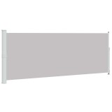 Cumpara ieftin Copertina laterala retractabila de terasa, gri, 180x514 cm