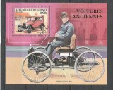 Guinee 1998 Old cars, perf. sheet, used AB.044, Stampilat