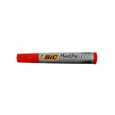 Marker permanent 2000 rosu 12/cutie &ndash; BIC