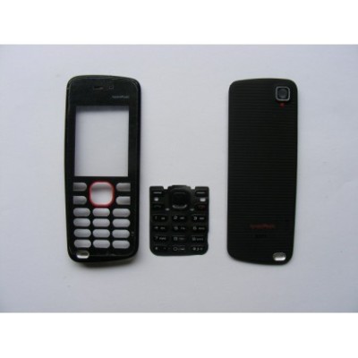 Carcasa Nokia 5220 Negru cu tastatura foto