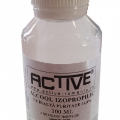 Alcool Izopropilic (tehnic) de inalta puritate 99.8%, Active, 100ML