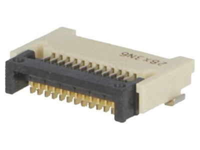 Conector FFC/FPC Orizontal 12 Pini ZIF SMT foto