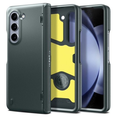 Husa pentru Samsung Galaxy Z Fold5 - Spigen Slim Armor Pro - Abyss Green foto