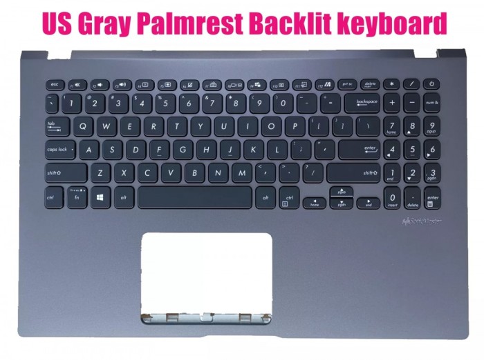 Carcasa superioara cu tastatura palmrest Laptop, Asus, VivoBook 15 X509B, X509BA, X509D, X509DA, X509DJ, X509DL, X509F, X509FA, X509FAC, X509FB, X509F