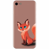 Husa silicon pentru Apple Iphone 5 / 5S / SE, Fox Cartoon Animal And