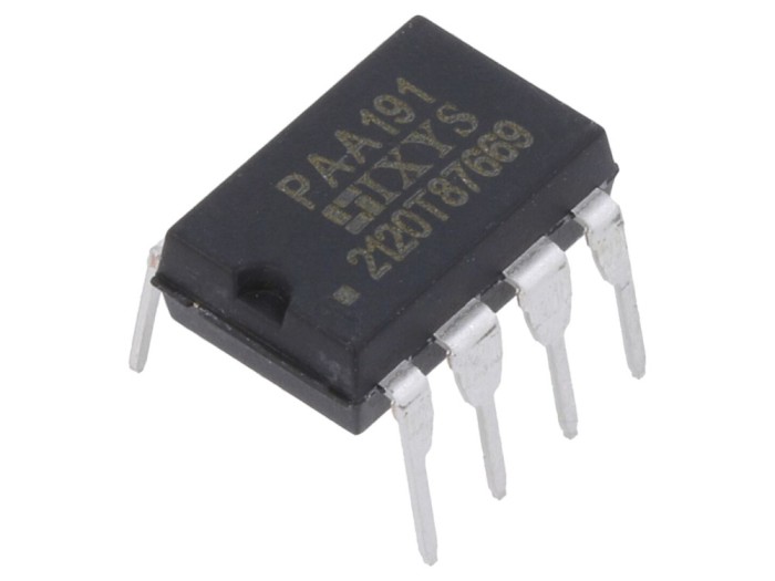 Releu semiconductor SPST-NO 8&Omega; THT