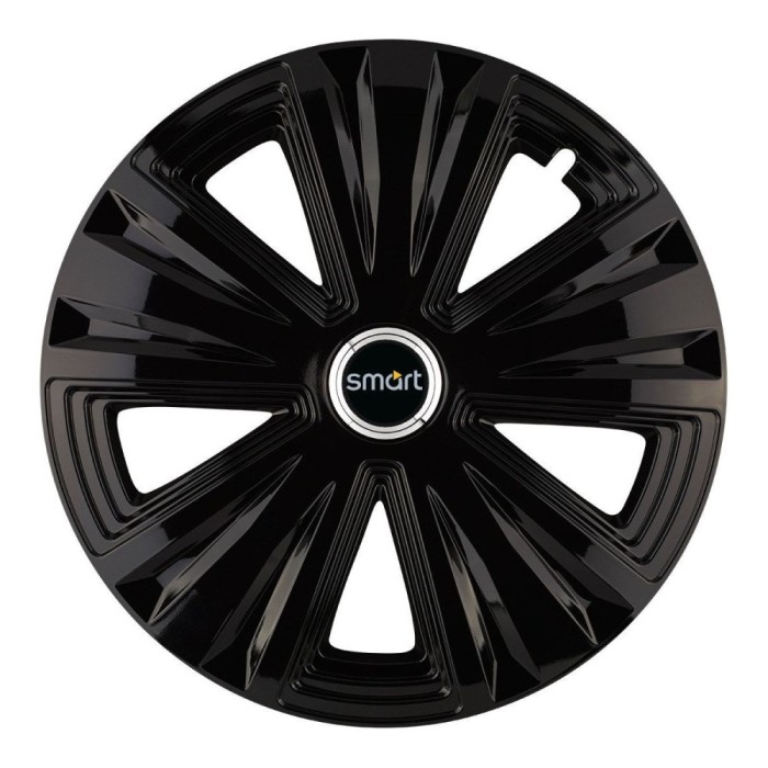 Set 4 capace roti Glory negru R14 Compatibil Cu Smart