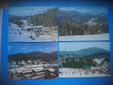 HOPCT LOT 3481 -4 CARTI POSTALE--IARNA LA PREDEAL-JUD BRASOV-CIRCULATE