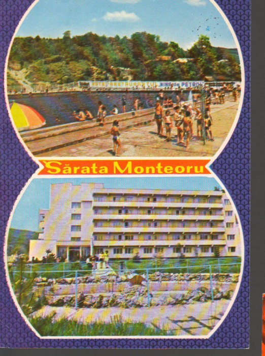 CPIB 19285 CARTE POSTALA - SARATA MONTEORU, MOZAIC