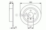 Disc frana MINI MINI (F56) (2013 - 2016) BOSCH 0 986 479 C96