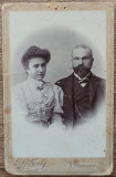 Portret de familie// CDV Gebruder Konig Czernowitz (Cernauti)