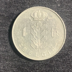 Moneda 1 franc 1970 Belgia