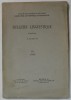 FACULTE DES LETTRES DE BUCAREST , BULLETIN LINGUISTIQUE , PUBLIE par A. ROSETTI , III . 1935