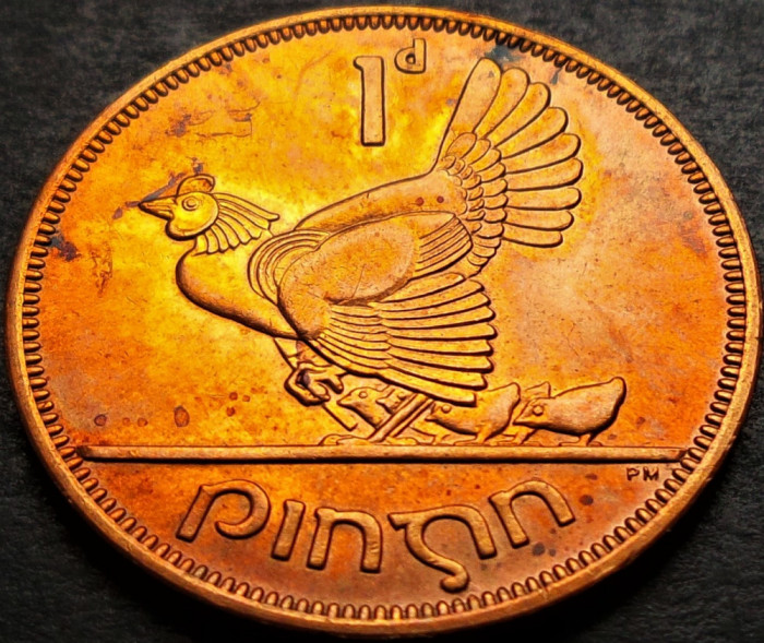 Moneda 1 PENNY / PINGIN - IRLANDA, anul 1968 *cod 5114 = A.UNC