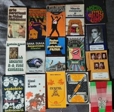 17 vol. cinematografie, film (D.I. Suchianu, Romulus Rusan, Tudor Caranfil, Alexandru Stark, Florian Potra, Grid Modorcea, Philippe Van Tieghem etc.)