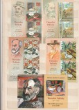 ROMANIA 2021 LP 2331 LP 2331 a THEODOR PALLADY 150 DE ANI DE LA NASTERE 2 SERII + MANSETA + COLITA MNH NESTAMPILATE, Nestampilat