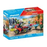 Cumpara ieftin Set Playmobil - ATV de pompieri