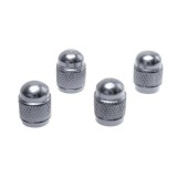 Set capacele auto Automax pentru ventil rotund silver, 4 buc. AutoDrive ProParts