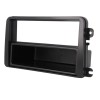 Rama Adaptoare Radio Auto VW Passat Touran Golf Tiguan Jetta Polo Caddy EOS Scirocco Sharan T5 T6 Negru 2 ISO