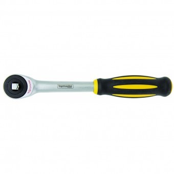 Antrenor cu clichet Topmaster 336702, prindere patrat 1/2&quot;, cu maner rotativ, Cr-V