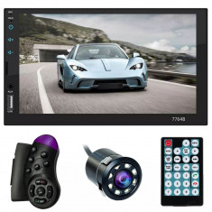 Navigatie MP5 Player 2DIN - 7023 - Ecran HD Touch 7&amp;quot;, Bluetooth, Mirror Link foto