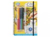 Set creativ, Coloreaza pe numere, A4, 36 pag, 6 creioane duble, Moxy