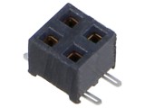 Conector şiruri pini mamă 4 PIN 2mm aurit SMT - SAMTEC