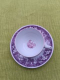Portelan Koenigszell Silesia, frumoasa ceasca de cafea, piesa de colectie