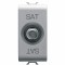 Priza TV satelit de trecere TIP F 10Db 1M Gewiss Chorus titan GW14373